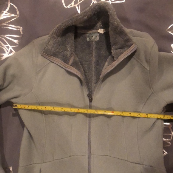 Athleta medium gray fleece jacket, like new! - Picture 6 of 6
